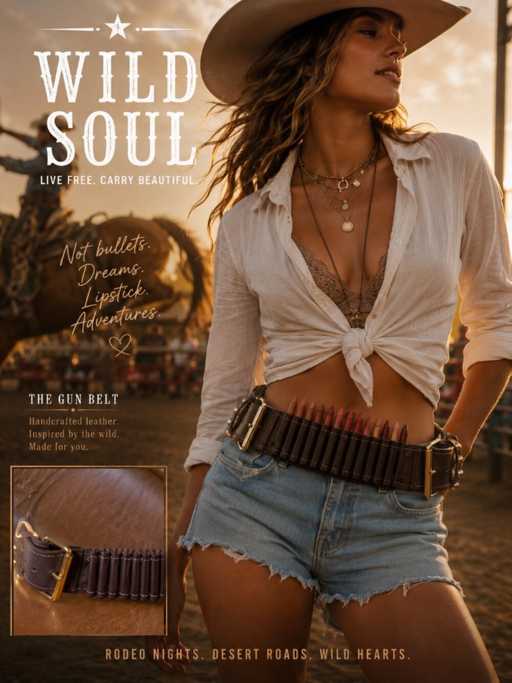 Women - Accessories - Belts - Handmade - 100% full grain leather - Streetwear